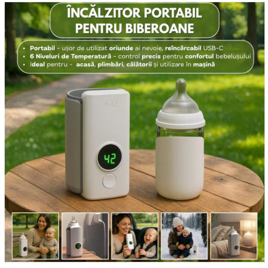 Încălzitor Portabil pentru Biberoane