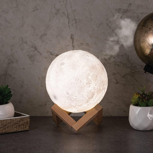 Lampă LED cu Umidificator 3D Luna