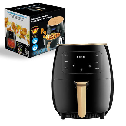 Friteuza cu Aer Cald, S-18 Air Fryer, 2400W, 6L