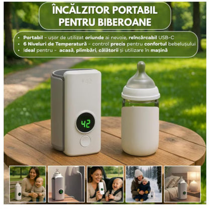Încălzitor Portabil pentru Biberoane