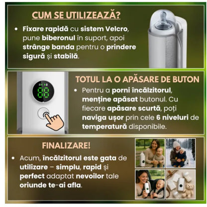 Încălzitor Portabil pentru Biberoane